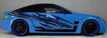 Load image into Gallery viewer, 3D Tribal Car Graphics, Tribal Car Wrap, 3D Tribal Racing Stripes Vinyl Decal, Tribal Car Wrap, Tribal Car Vinyl, 3D Tribal Car Sticker