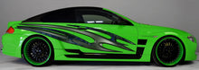 Load image into Gallery viewer, 3D Tribal Racing Stripes Car Vinyl Sticker, Tribal Car Vinyl Wrap, 3D Tribal Full Color Car Vinyl Decal, Tribal Car Design, Auto Vinyl Decal
