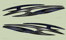 Load image into Gallery viewer, 3D Tribal Crotch Rocket Side Design, Tribal Bike Vinyl Sticker, Tribal Bike Decal, Crotch Rocket Vinyl Wrap, Tribal Chopper Vinyl Graphics