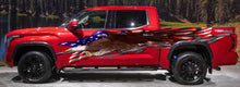 Load image into Gallery viewer, Patriotic Street Racing Truck Vinyl Graphics, US Flag Wrap, Tribal Car Stickers, American Pride Truck Decals, US Eagle Truck Vinyl