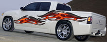 Load image into Gallery viewer, 3D Tribal Truck Vinyl Side Graphics, Tribal Truck Design, Tribal Truck Side Full Color Vinyl Sticker, Tribal Truck Wrap, Tribal Car Sticker