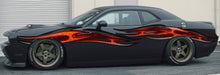Load image into Gallery viewer, 3D Tribal Car Sticker, 3D Tribal Car Wrap, 3D Tribal Racing Stripes Vinyl Decal, 3D Tribal Car Wrap, Tribal Car Design, Tribal Car Graphics