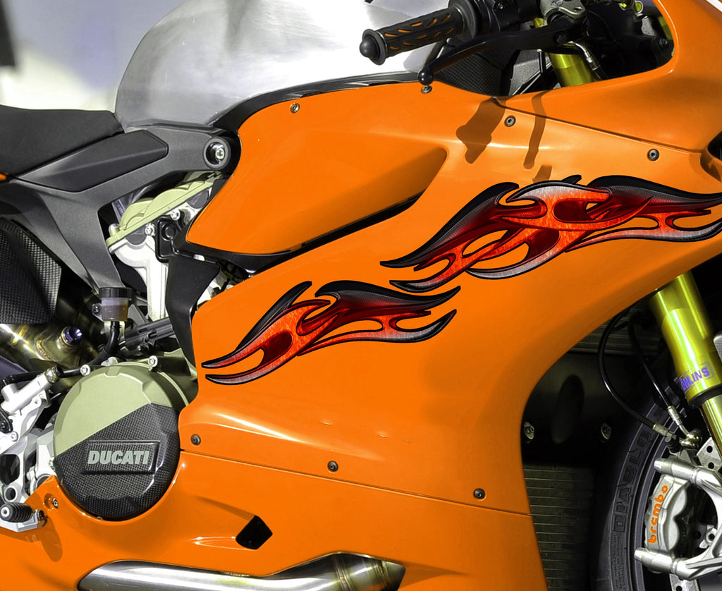 Tribal Bike Sticker, 3D Tribal Bike Design, Tribal Sport Bike Vinyl Graphics, Tribal Bike Vinyl Wrap, Dirt Bike Full Color Vinyl Sticker