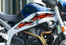 Load image into Gallery viewer, Tribal Bike Sticker, 3D Tribal Bike Design, Tribal Sport Bike Vinyl Graphics, Tribal Bike Vinyl Wrap, Dirt Bike Full Color Vinyl Sticker