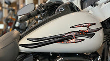 Load image into Gallery viewer, Tribal Sport Bike Vinyl Graphics, 3D Tribal Bike Decal, Tribal Bike Sticker, Tribal Bike Vinyl Wrap, Dirt Bike Full Color Vinyl Sticker
