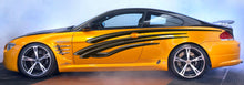 Load image into Gallery viewer, 3D Tribal Full Color Car Vinyl Decal, Tribal Car Design, Auto Vinyl Decal, 3D Tribal Racing Stripes Car Vinyl Sticker, Tribal Car Vinyl Wrap