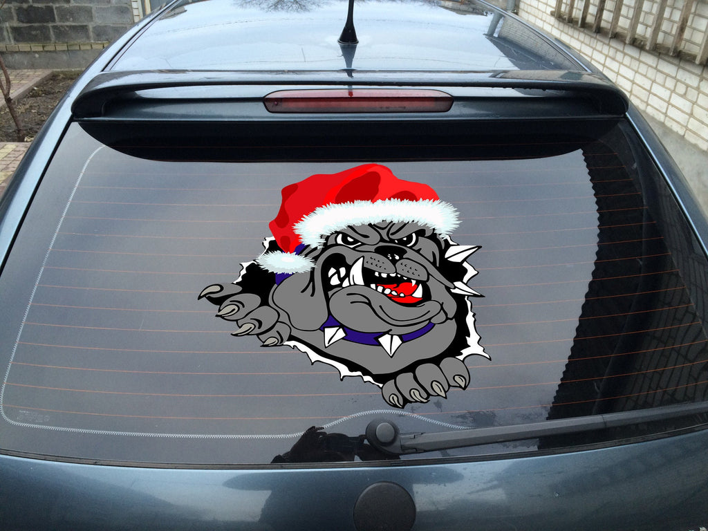 Bulldog Sticker, Bulldog Decal, Bulldog Wall Decor