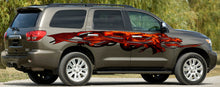 Load image into Gallery viewer, Big Dragon Car Vinyl, Tribal Dragon Truck Side Graphics, 3D Dragon Full Color Truck Side Decal, Tribal Lizard Truck Vinyl Sticker
