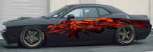 Load image into Gallery viewer, 3D Tribal Dragon Car Design, Tribal Dragon Car Graphics, Dragon Car Wrap, Lizard Auto Vinyl Decal, Dragon Car Side Wrap Vinyl Sticker