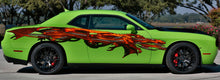 Load image into Gallery viewer, 3D Tribal Dragon Car Design, Tribal Dragon Car Graphics, Dragon Car Wrap, Lizard Auto Vinyl Decal, Dragon Car Side Wrap Vinyl Sticker