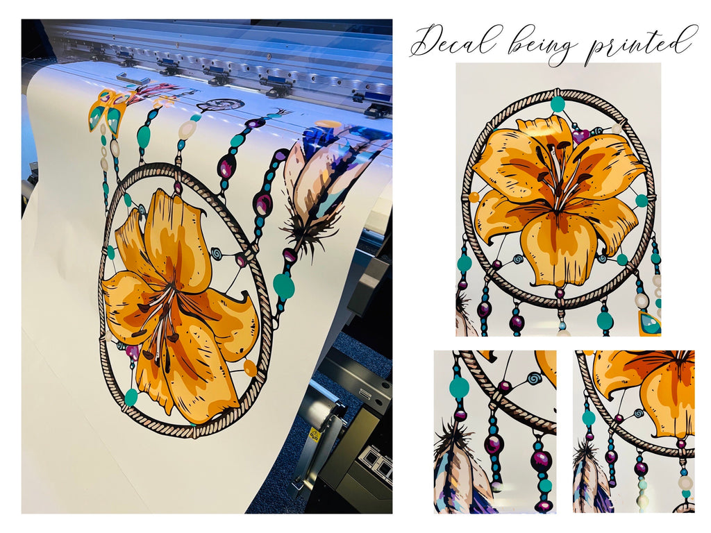 Large dream catcher wall sticker
