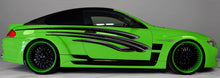 Load image into Gallery viewer, 3D Tribal Full Color Car Vinyl Decal, Tribal Car Design, Auto Vinyl Decal, 3D Tribal Racing Stripes Car Vinyl Sticker, Tribal Car Vinyl Wrap