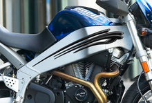 Load image into Gallery viewer, Tribal Bike Vinyl Sticker, Tribal Bike Decal, 3D Tribal Crotch Rocket Side Design, Crotch Rocket Vinyl Wrap, Tribal Chopper Vinyl Graphics