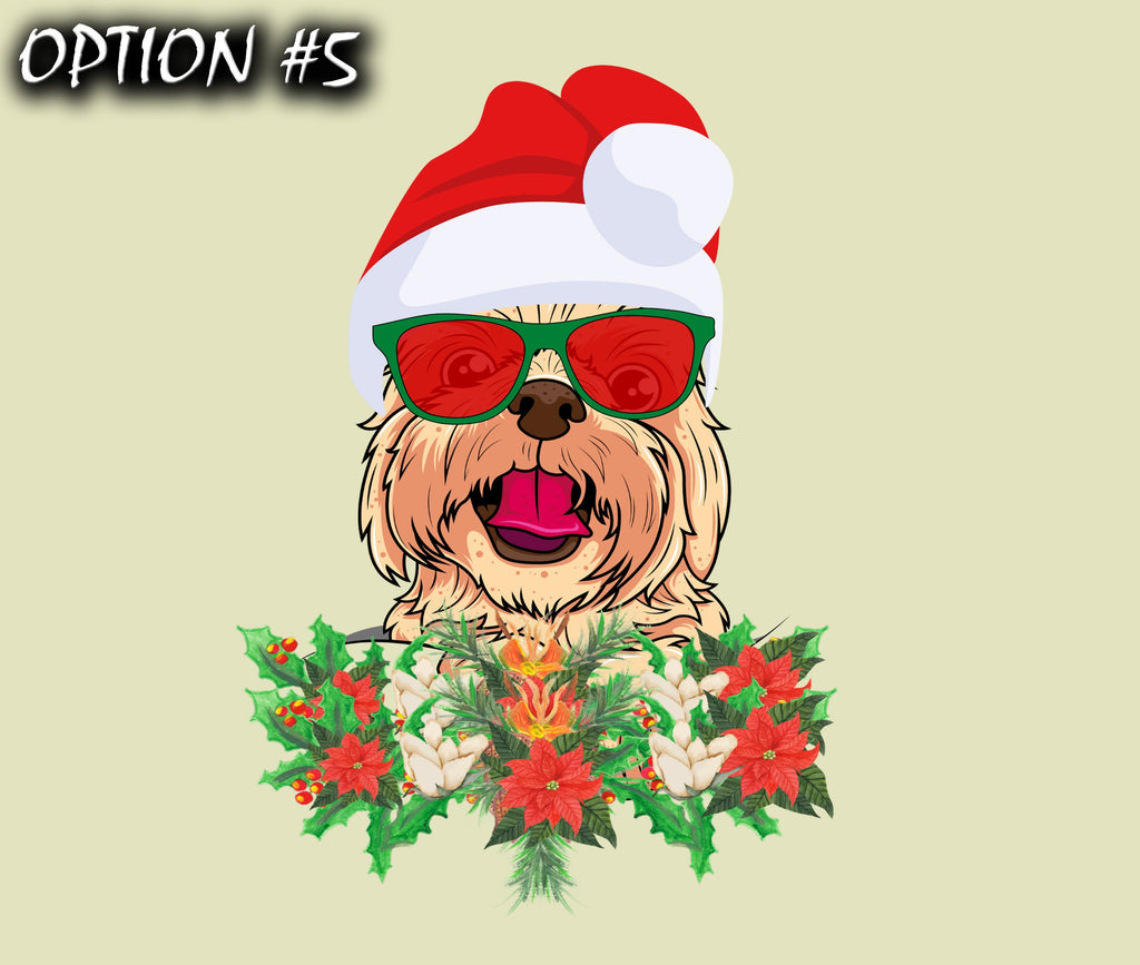 Christmas car decal bumper, Funny dog car decal, Holiday car decor, Christmas Doggie stickers, Christmas car sticker, Dog bumper sticker