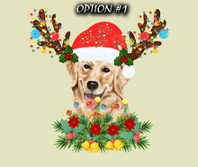 Load image into Gallery viewer, Christmas car decal bumper, Funny dog car decal, Dog bumper sticker, Pet christmas decor, Holiday car decor, Christmas car sticker