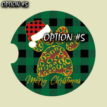 Load image into Gallery viewer, Merry Christmas Stickers, Holiday car decor, Dog bumper sticker, Christmas car decal bumper, Funny dog car decal, Dog window sticker