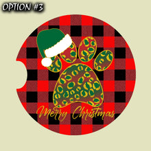 Load image into Gallery viewer, Christmas car decal bumper, Funny dog car decal, Merry Christmas Stickers, Holiday car decor, Dog bumper sticker, Dog window sticker