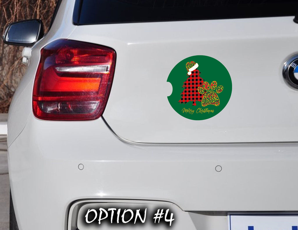 Christmas car decal bumper, Funny dog car decal, Merry Christmas Stickers, Holiday car decor, Dog bumper sticker, Dog window sticker