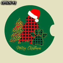 Load image into Gallery viewer, Holiday car decor, Christmas car decal bumper, Funny dog car decal, Merry Christmas Stickers, Dog bumper sticker, Dog window sticker