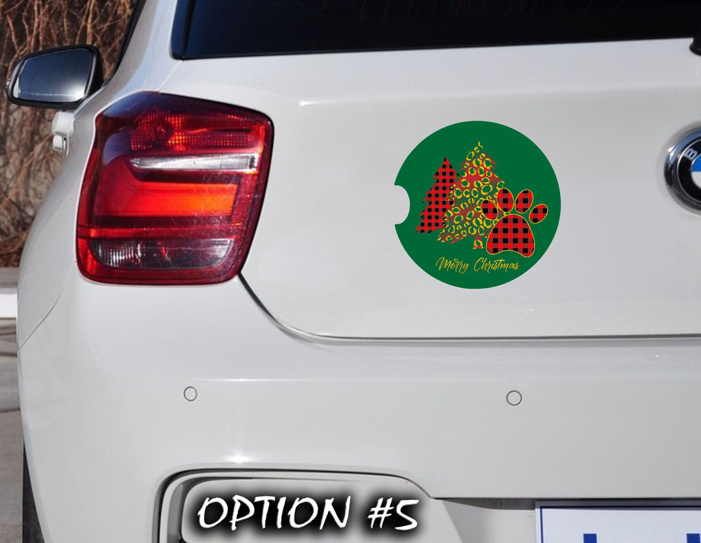 Holiday car decor, Christmas car decal bumper, Funny dog car decal, Merry Christmas Stickers, Dog bumper sticker, Dog window sticker
