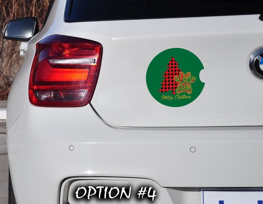 Holiday car decor, Christmas car decal bumper, Funny dog car decal, Merry Christmas Stickers, Dog bumper sticker, Dog window sticker