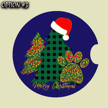 Load image into Gallery viewer, Holiday car decor, Christmas car decal bumper, Funny dog car decal, Merry Christmas Stickers, Dog bumper sticker, Dog window sticker