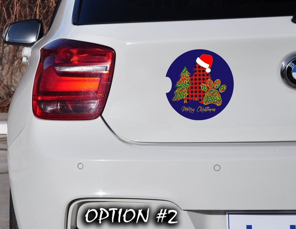 Holiday car decor, Christmas car decal bumper, Funny dog car decal, Merry Christmas Stickers, Dog bumper sticker, Dog window sticker