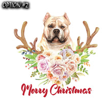Load image into Gallery viewer, Holiday car decor, Christmas car decal bumper, Funny dog car decal, Merry Christmas Stickers, Dog bumper sticker, Dog window sticker