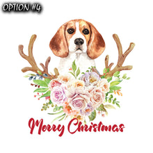 Load image into Gallery viewer, Holiday car decor, Christmas car decal bumper, Funny dog car decal, Merry Christmas Stickers, Dog bumper sticker, Dog window sticker