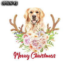 Load image into Gallery viewer, Christmas Santa Claus Vinyl Decal, Funny dog car decal, Holiday car decor, Merry Christmas Stickers, Dog bumper sticker, Dog window sticker