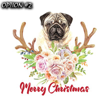 Load image into Gallery viewer, Christmas Car Bumper Sticker Decal, Funny dog car decal, Holiday car decor, Merry Christmas Stickers, Dog bumper sticker, Dog window sticker