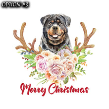 Load image into Gallery viewer, Christmas Car Bumper Sticker Decal, Funny dog car decal, Holiday car decor, Merry Christmas Stickers, Dog bumper sticker, Dog window sticker