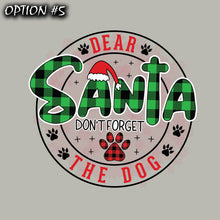 Load image into Gallery viewer, Funny dog car decal, Holiday car decor, Christmas car decal bumper, Merry Christmas Stickers, Dog bumper sticker, Dog window sticker