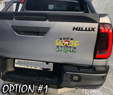 Load image into Gallery viewer, Funny dog car decal, Holiday car decor, Christmas car decal bumper, Merry Christmas Stickers, Dog bumper sticker, Dog window sticker