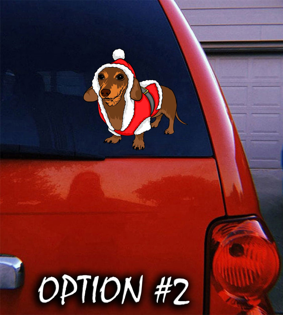 Merry Christmas Stickers, Dog bumper sticker, Dog window sticker, Funny dog car decal, Holiday car decor, Christmas car decal bumper