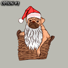 Load image into Gallery viewer, Dog window sticker, Merry Christmas Stickers, Dog bumper sticker, Funny dog car decal, Holiday car decor, Christmas car decal bumper