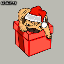 Load image into Gallery viewer, Dog window sticker, Merry Christmas Stickers, Dog bumper sticker, Christmas Vinyl Decal, Merry Christmas Decal, Christmas, Merry Christmas