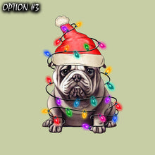 Load image into Gallery viewer, Merry Christmas Stickers, Merry Christmas Decal, Dog bumper sticker, Christmas Vinyl Decal, Dog window sticker, Christmas, Merry Christmas
