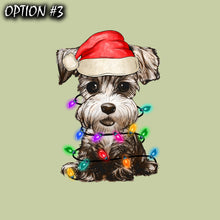 Load image into Gallery viewer, Christmas Label, Dog bumper sticker, Christmas Vinyl Decal, Dog window sticker, Holiday Decal, Merry And Bright Sticker, Christmas Sticker