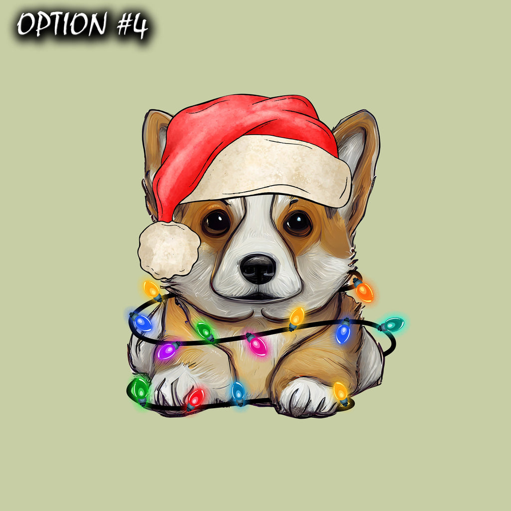 Christmas Label, Dog bumper sticker, Christmas Vinyl Decal, Dog window sticker, Holiday Decal, Merry And Bright Sticker, Christmas Sticker