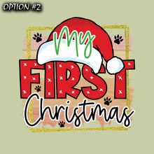 Load image into Gallery viewer, Christmas Label, Dog bumper sticker, Dog window sticker, Holiday Decal, Christmas Vinyl Decal, Merry And Bright Sticker, Christmas Sticker