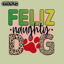 Load image into Gallery viewer, Dog window sticker, Merry Christmas Stickers, Christmas car decal bumper, Dog bumper sticker, Funny dog car decal, Holiday car decor