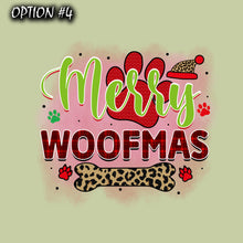 Load image into Gallery viewer, Merry Christmas Stickers, Dog window sticker, Christmas car decal bumper, Dog bumper sticker, Funny dog car decal, Holiday car decor