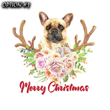 Load image into Gallery viewer, Christmas car decal car, Holiday car decor, New Year's car sticker, Dog bumper sticker, Dog Paw sticker dog car decal, Dog window sticker