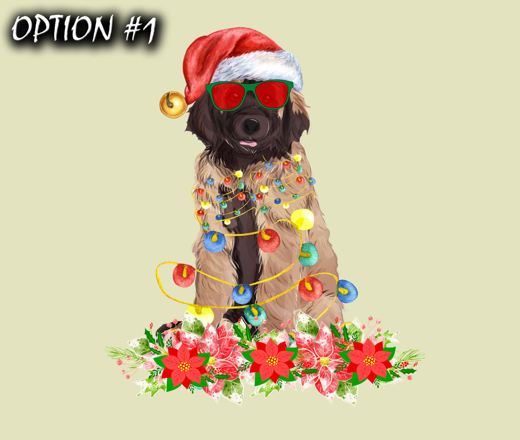 Christmas Doggie stickers, Christmas car sticker, Dog bumper sticker, Holiday car decor Christmas car decal bumper, Funny dog car decal