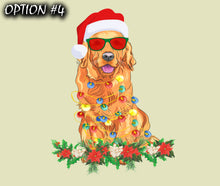 Load image into Gallery viewer, Christmas car decal bumper, Funny dog car decal, Holiday car decor, Christmas Doggie stickers, Christmas car sticker, Dog bumper sticker