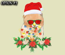 Load image into Gallery viewer, Christmas car decal bumper, Funny dog car decal, Holiday car decor, Christmas Doggie stickers, Christmas car sticker, Dog bumper sticker