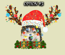 Load image into Gallery viewer, Christmas car decal bumper, Funny dog car decal, Dog bumper sticker, Pet christmas decor, Holiday car decor, Christmas car sticker