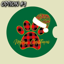 Load image into Gallery viewer, Merry Christmas Stickers, Holiday car decor, Dog bumper sticker, Christmas car decal bumper, Funny dog car decal, Dog window sticker