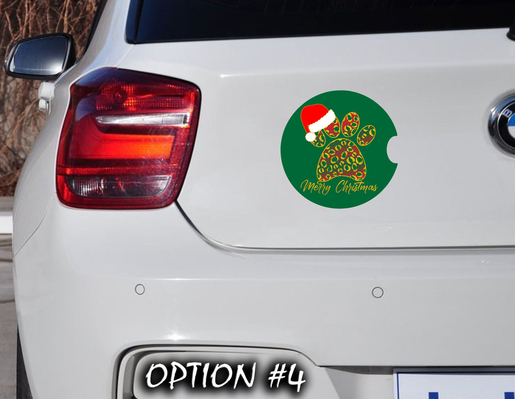 Merry Christmas Stickers, Holiday car decor, Dog bumper sticker, Christmas car decal bumper, Funny dog car decal, Dog window sticker